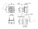 Dipswitch / codeschakelaar 0-9 Hartmann PT65101